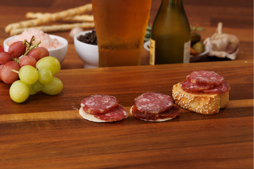 Duck and Juniper Berry Salami