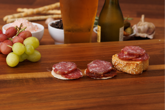 Duck and Juniper Berry Salami