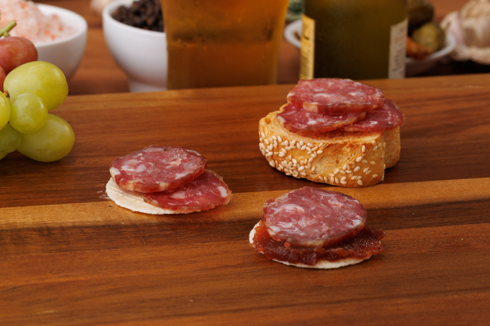 Duck and Juniper Berry Salami