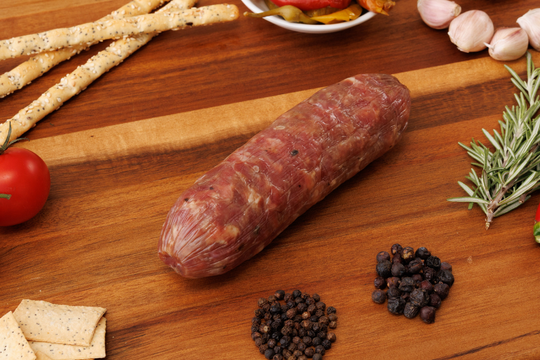 Duck and Juniper Berry Salami