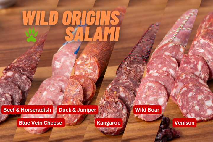 The Wild Origins Collection - Premium Game & Artisan Salami Bundle