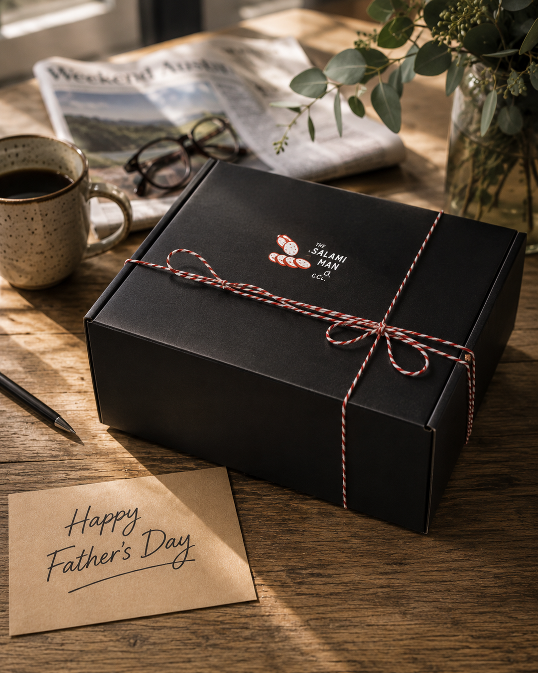 The Salamifather Bundle - Limited Edition Father's Day Gift Box | Tee + 6 Salamis